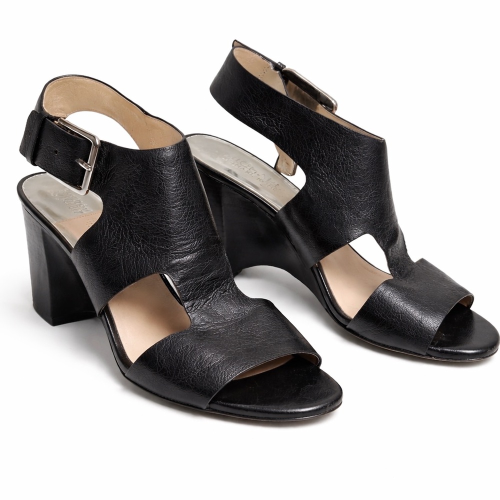 Michael Kors Black Leather Heels